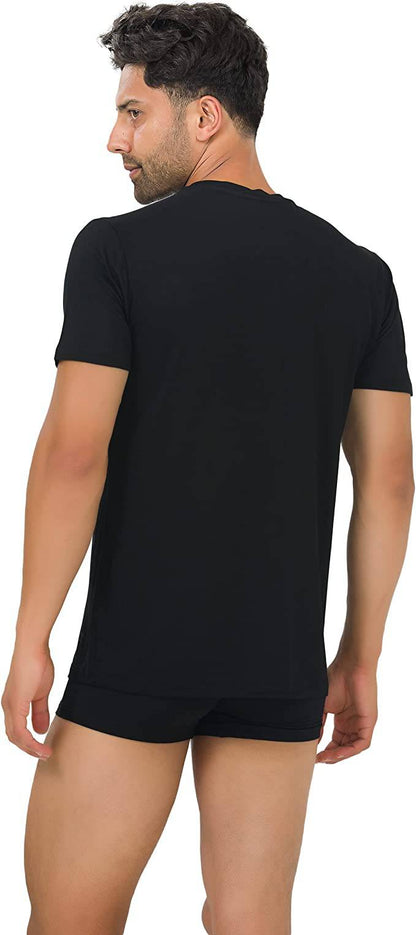 Men’s Bamboo Crew Neck Undershirts 3-Pack Bambooven
