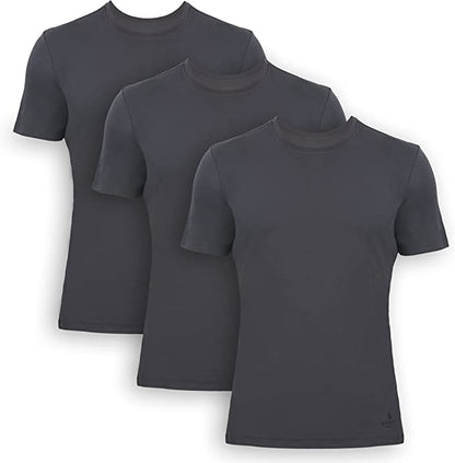 Men’s Bamboo Crew Neck Undershirts 3-Pack Bambooven