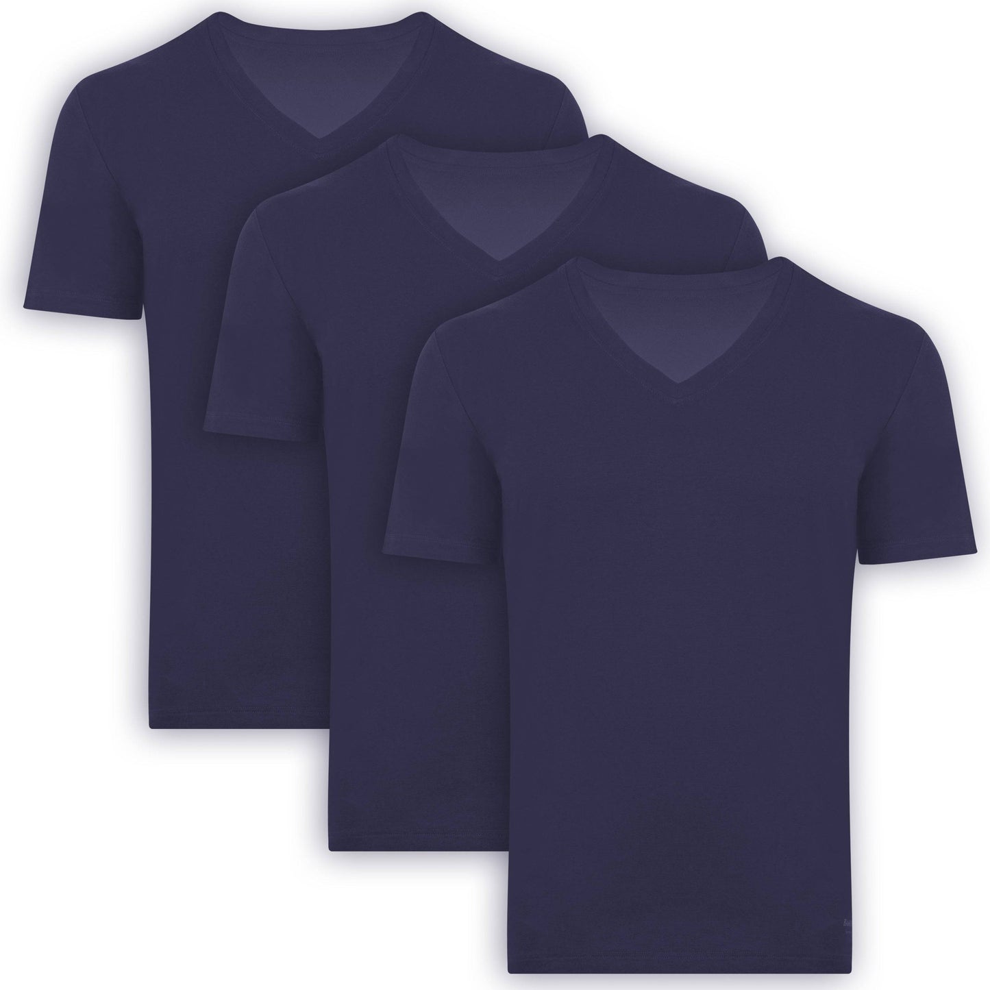 Men’s Bamboo V-Neck Undershirts 3-Pack Bambooven