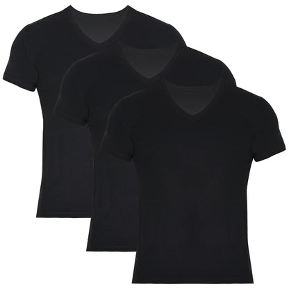 Men’s Bamboo V-Neck Undershirts 3-Pack Bambooven
