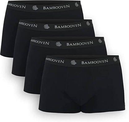 Men’s Bamboo Trunks with Pouch 4-Pack Bambooven