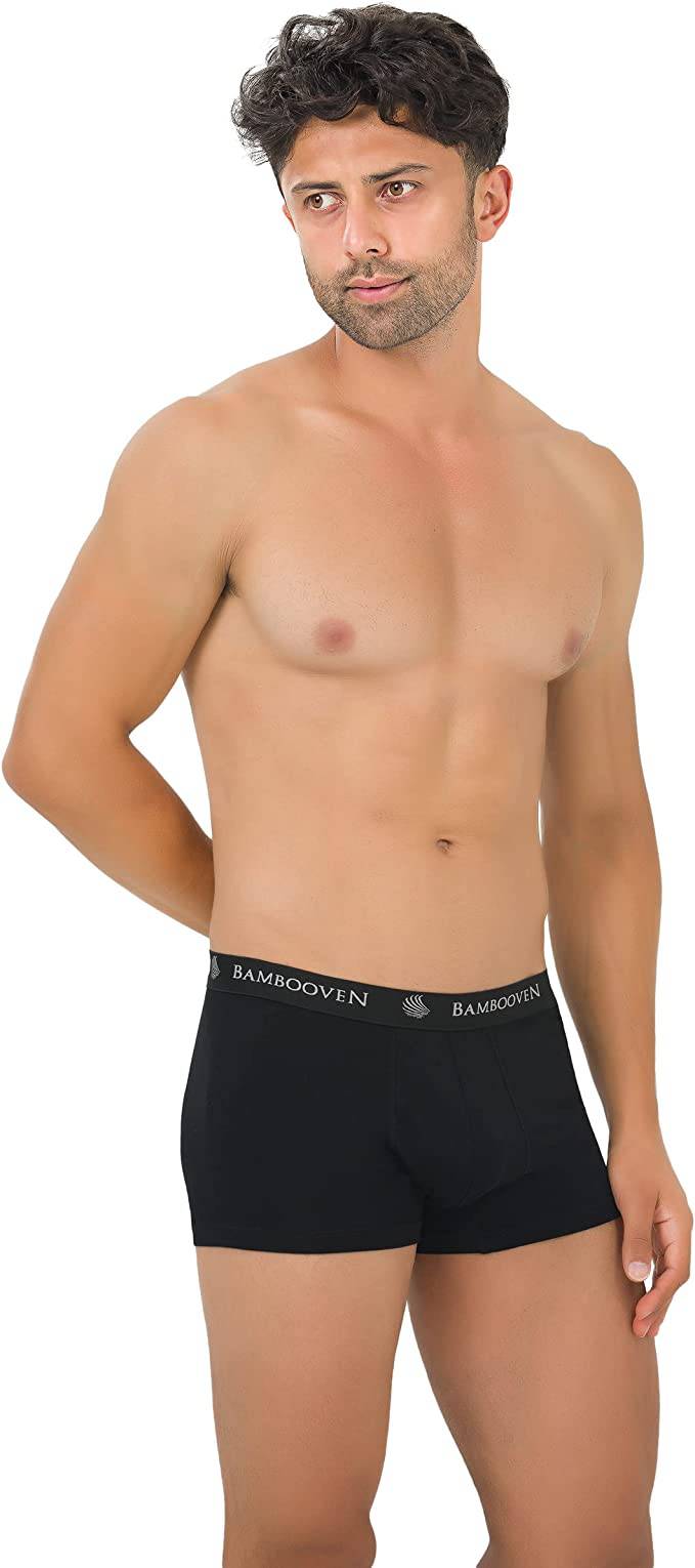Men’s Bamboo Trunks with Pouch 4-Pack Bambooven