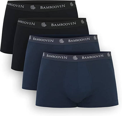 Men’s Bamboo Trunks with Pouch 4-Pack Bambooven
