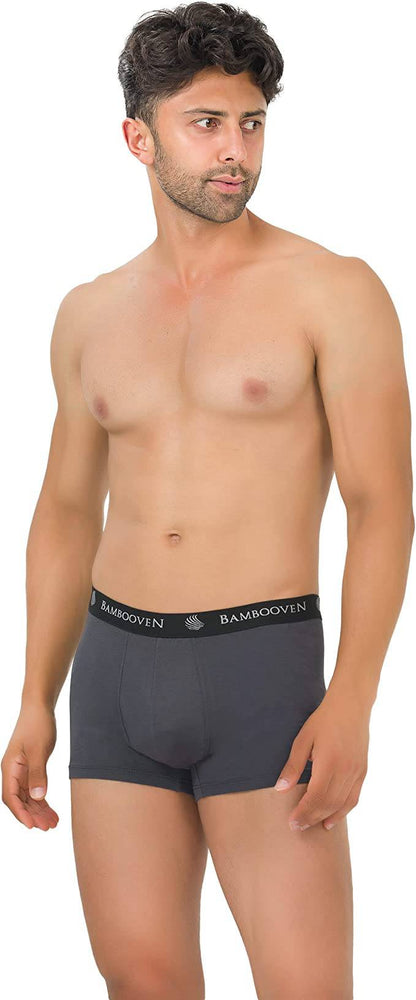 Men’s Bamboo Trunks with Pouch 4-Pack Bambooven