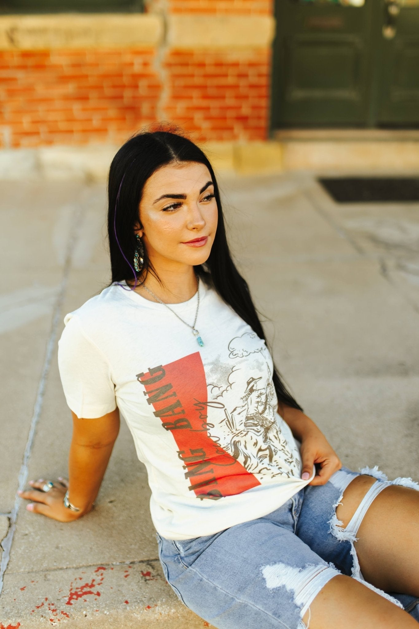 Bang Bang Cowboy Graphic Tee Wild Junkie