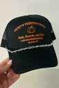 Barbed Wire Hat Chain (no hat included) Thrash Happy