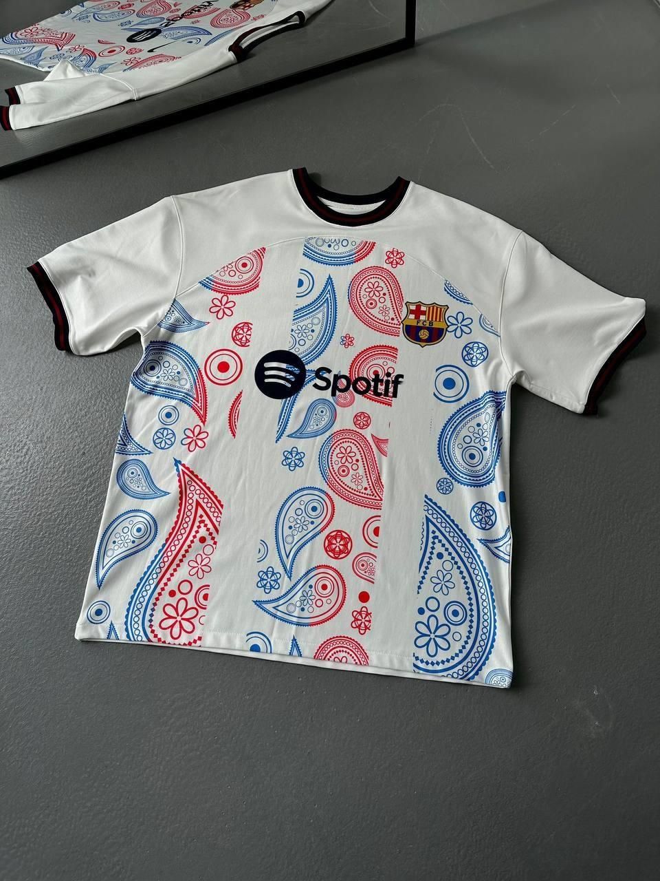 Barcelona Logo Oversized T-Shirt Withinblack