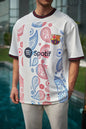 Barcelona Logo Oversized T-Shirt Withinblack