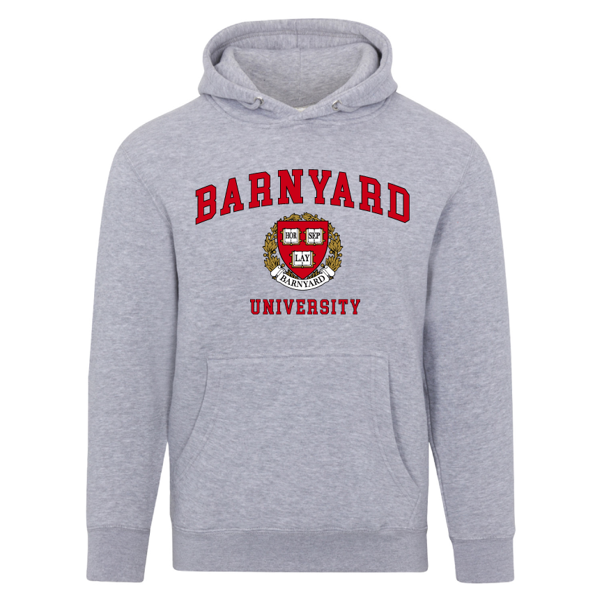 Barnyard University Hooded Sweatshirt Horseplay Apparel
