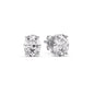 Stud Earring Basket Oval Shaped Fascinating Diamonds