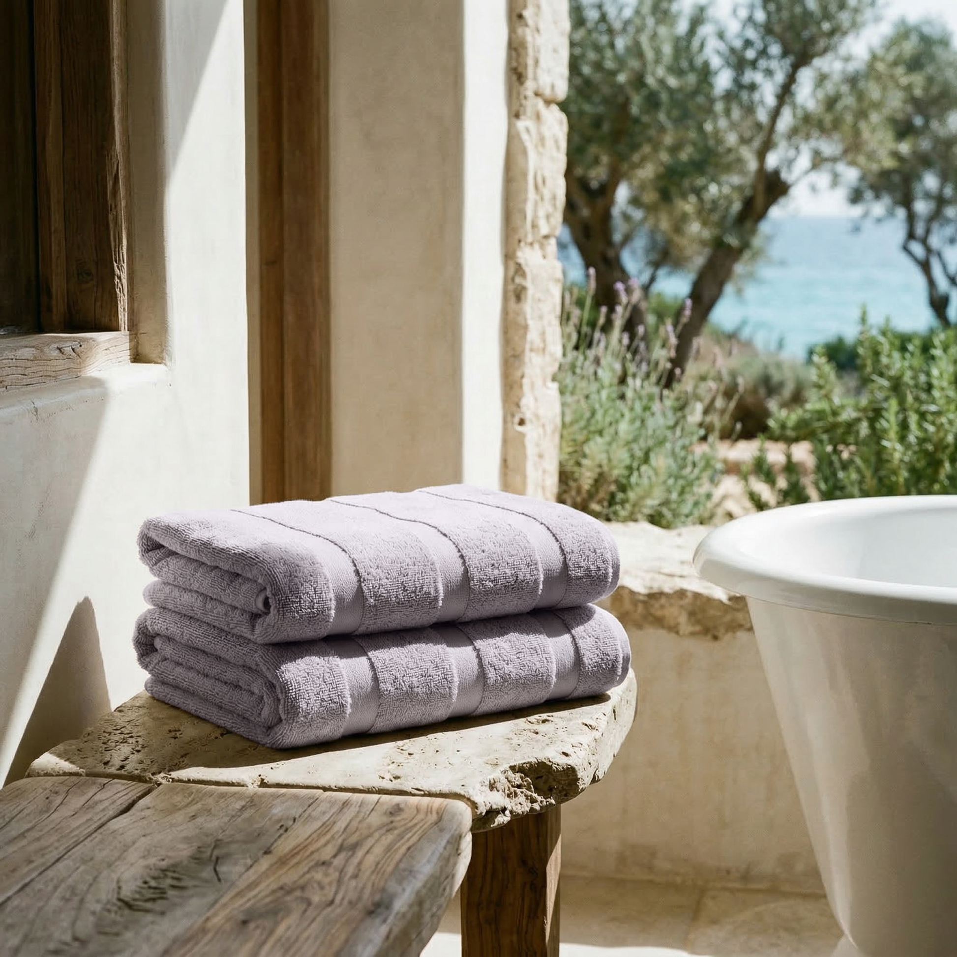Capri Towels Italic