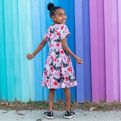 Bats Super Twirler Dress with Pockets Princess Awesome & Boy Wonder