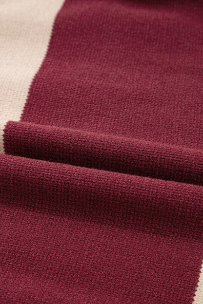 Checker Colorblock Knitted Drop Shoulder Sweater Shop Style & More | Fresh Looks, Everyday Deals & Free Shipping