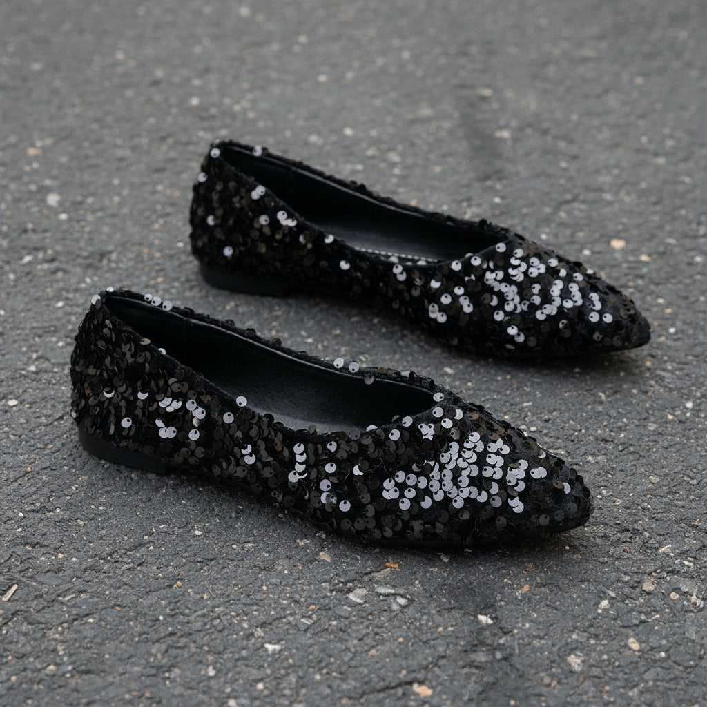 Women’s Pointed-Toe Flat Casual Shoes – Stylish Everyday Sneakers FitiqueFit