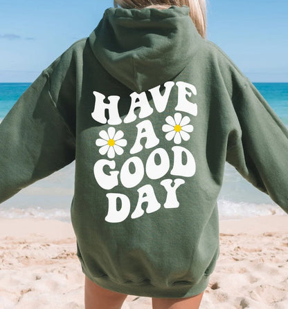 Spring And Autumn Men's Women's Hoodie Flower Print Casual Hoodie See size chart under “more details” The Fashion Celestial
