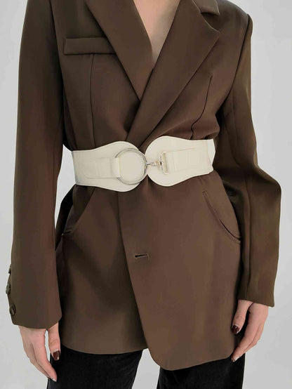 Elegant Fashion PU Elastic Wide Belt – Adjustable Comfort Fit See size chart under “more details” The Fashion Celestial