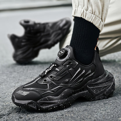 Men'S Breathable Running Shoes - Lightweight Sneakers with Cushioned TPU Sole, Lace-Up Closure, Non-Slip Rubber Outsole - All-Season Gym, Jogging, Gym Footwear, Striped Design, Comfortable Fit, Fitness Enthusiasts NovaCart