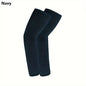 2pcs Arm Sleeves - Warm, Cooling, Sports Sleeve Hand Covers for Running, Fishing, Cycling | Durable Textile Material, Black with Colorful Patterns, Hand Washable, Sports Armwear | Patterned Sleeve | Woven Texture NovaCart