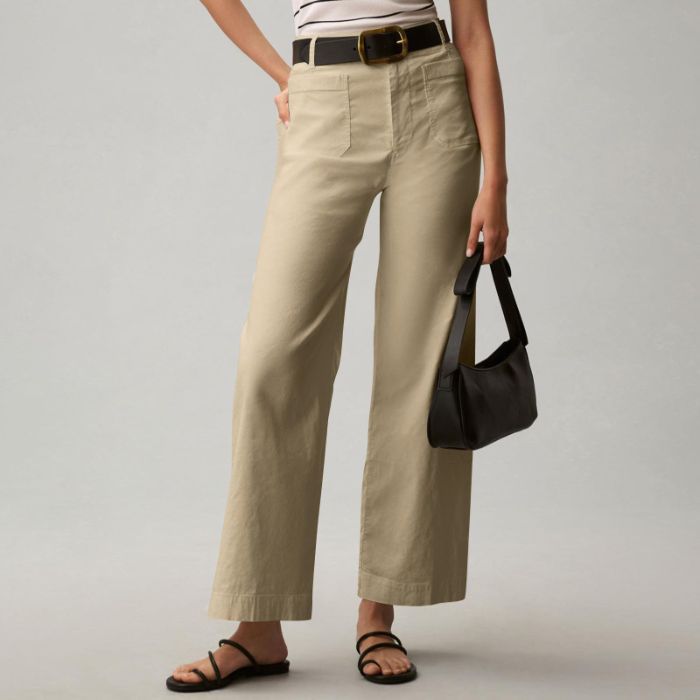 Plus Size High Waisted Slimming Solid Color Suit Pants FitiqueFit