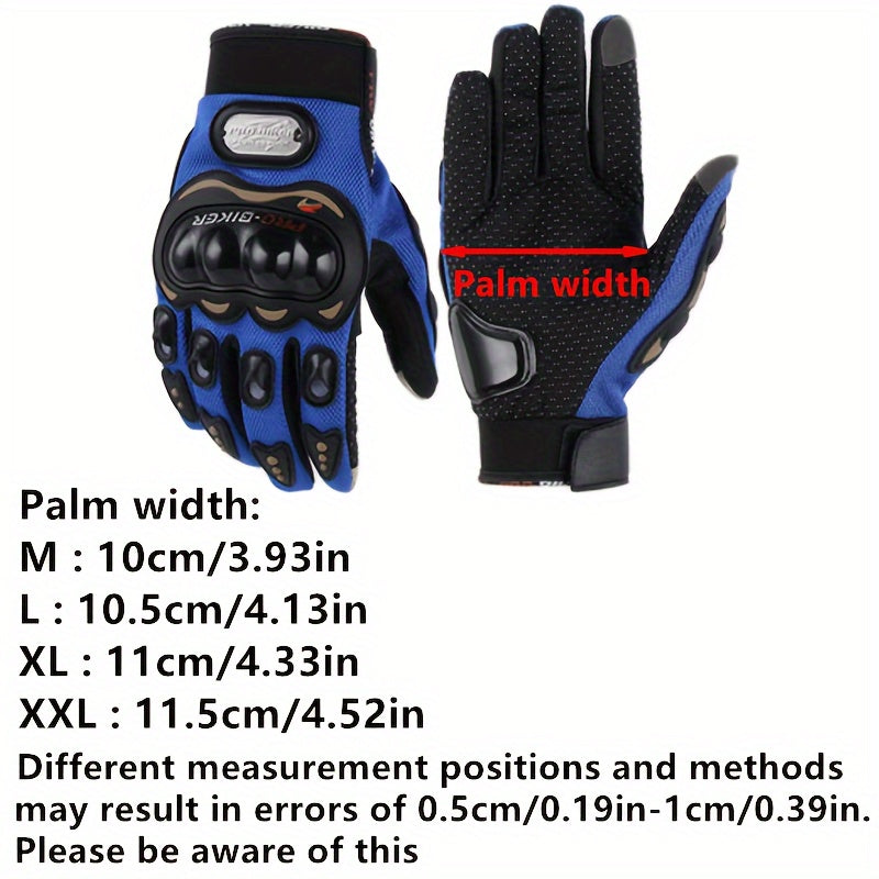 Suitable For Motorcycles, Road Bikes, Off-road Motorcycles, Spring, Summer, Autumn, And Winter Unisex Finger Touch Screen Gloves For Men And Women, Breathable Cycling Gloves, Motorcycle Gloves, Bicycle Gloves. NovaCart