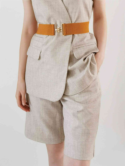 StylishFit Elastic Wide Belt – Adjustable Comfort and Chic Design See size chart under “more details” The Fashion Celestial