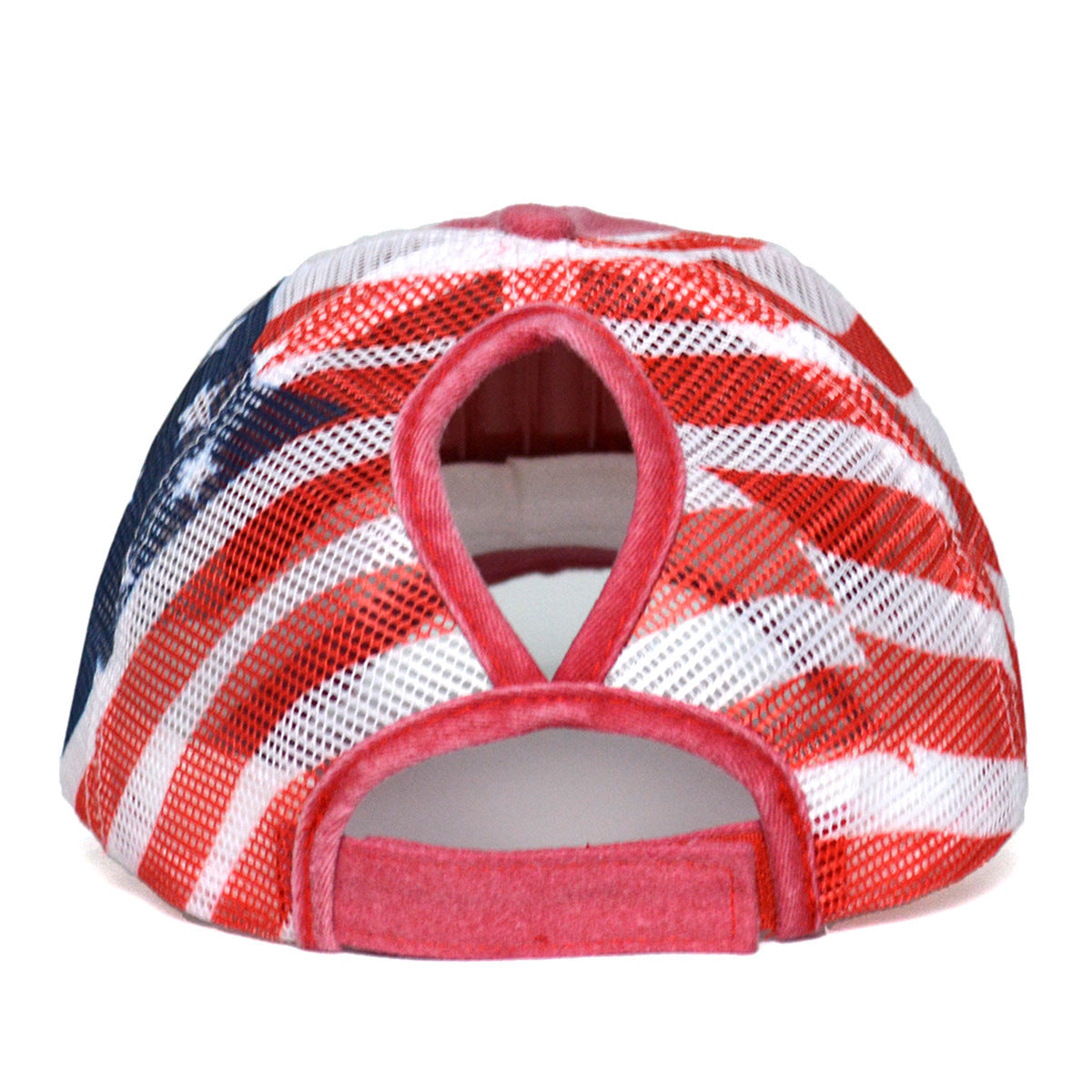 Women's Ripped Embroidered Baseball Cap – Breathable Dome Top Polyester Hat FitiqueFit