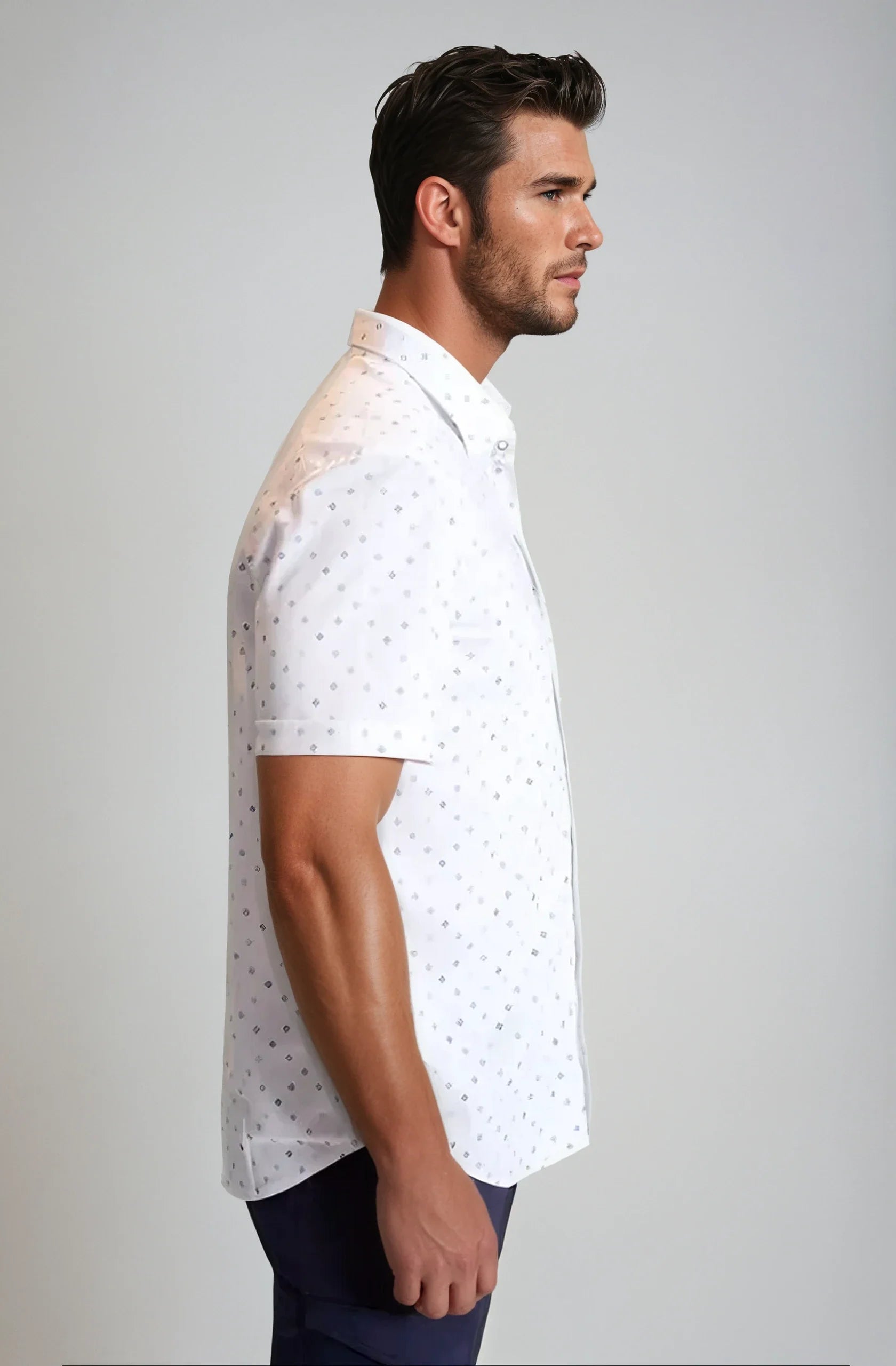 Newport Ditsy Short Sleeve Tech Shirt Buki