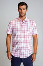 Carnaby Plaid Short Sleeve Tech Shirt Buki