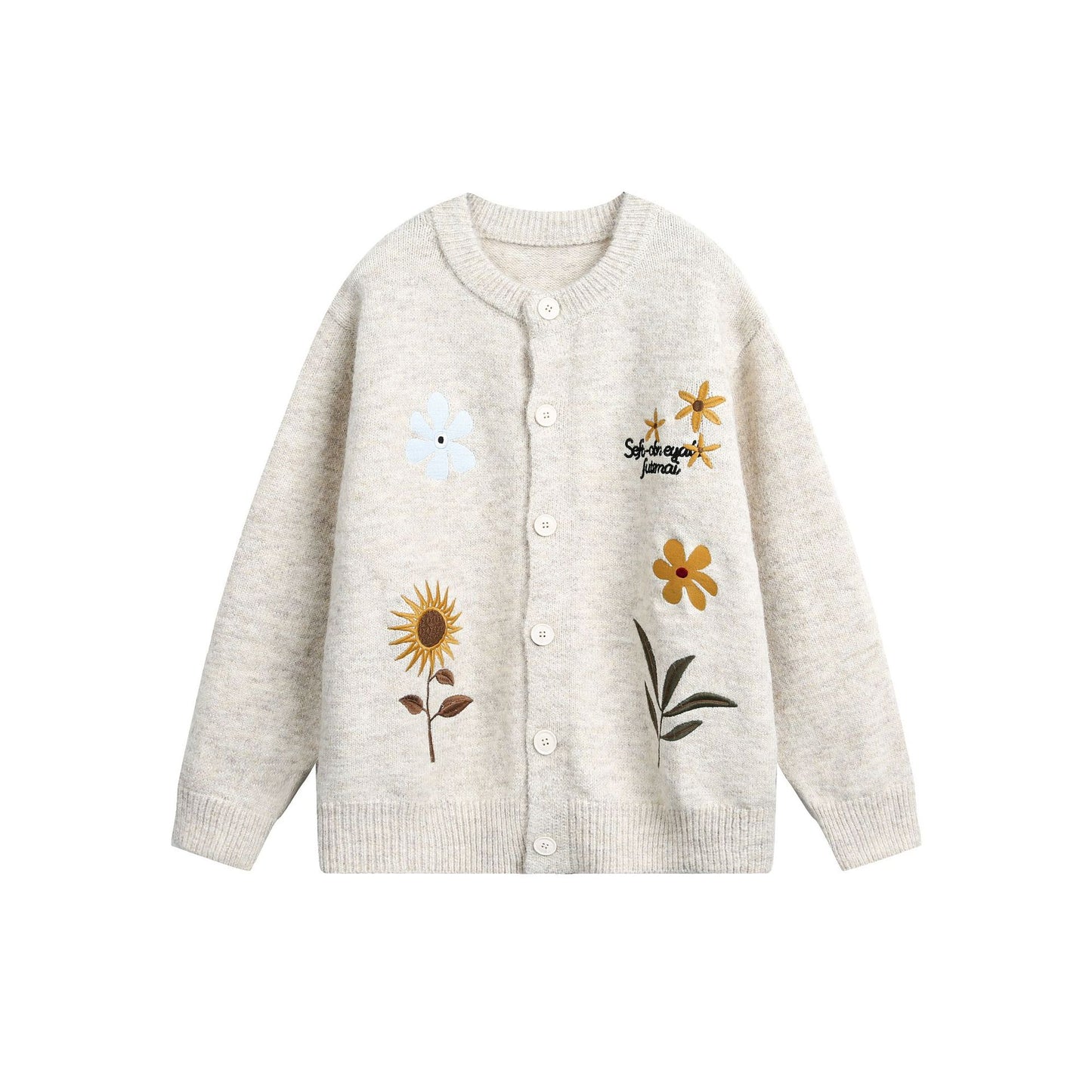 Women’s Retro Floral Embroidered Cardigan Sweater FitiqueFit