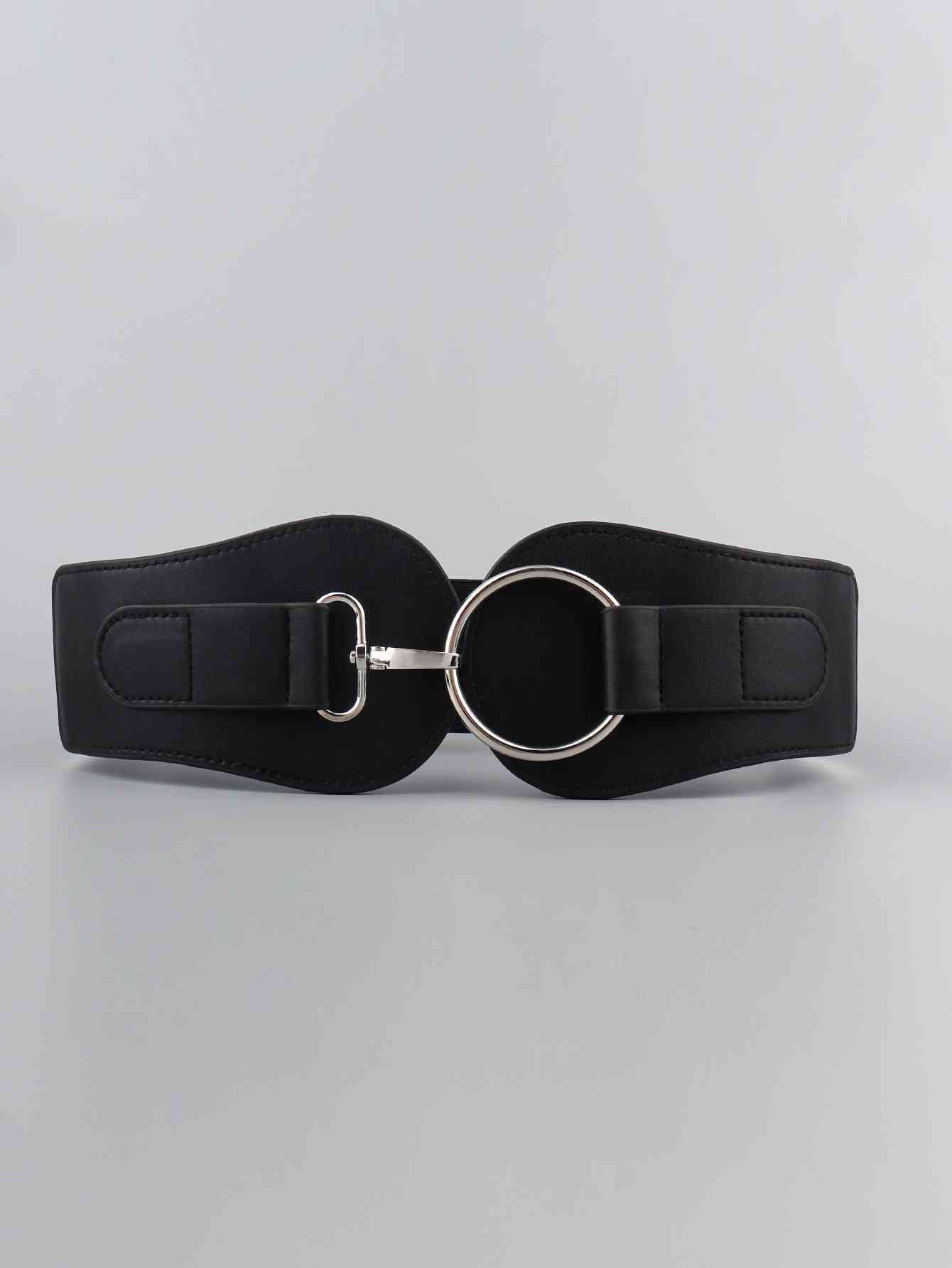 Elegant Fashion PU Elastic Wide Belt – Adjustable Comfort Fit See size chart under “more details” The Fashion Celestial