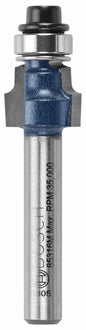 BOSCH 85316MC 1/2 In. x 3/8 In. Carbide-Tipped Smooth-Edge Laminate Trim Router Bit VM Hardware