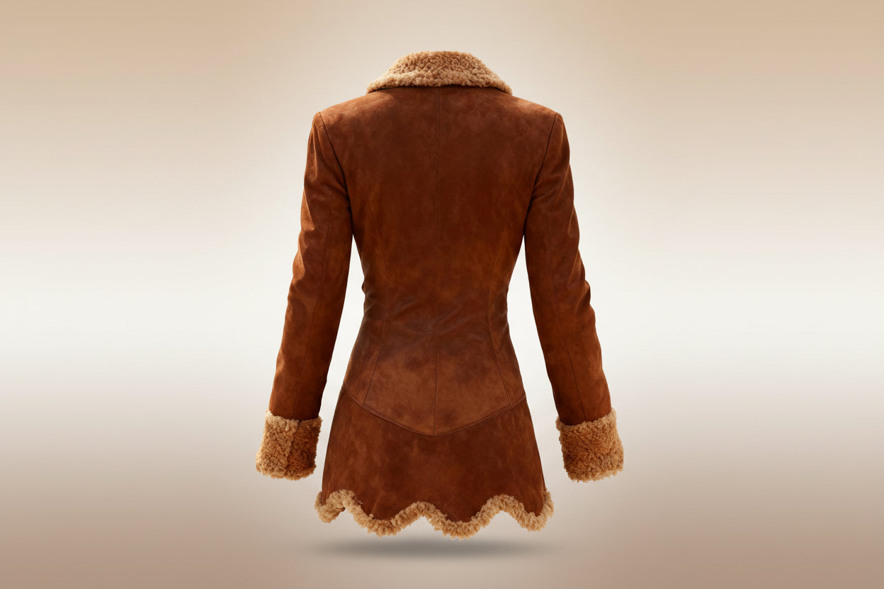 Women’s Thick Fleece Fur Lined Winter Coat FitiqueFit