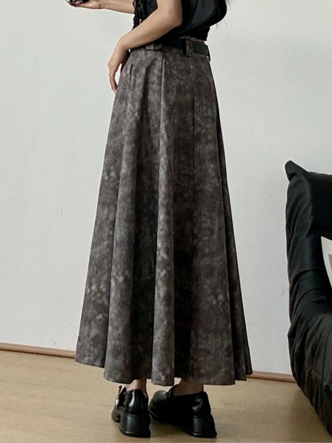 A-Line Maxi Skirt See size chart under “more details” The Fashion Celestial
