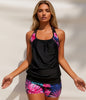 Women's Hollow-Out Tankini Swimsuit Set FitiqueFit