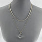 Double Layer Necklace with Clear Teardrop Pendant Shop Style & More | Fresh Looks, Everyday Deals & Free Shipping