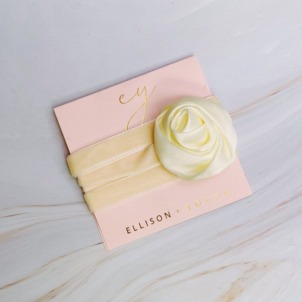 Satin Rose Velvet Sash Necklace Shop Style & More | Fresh Looks, Everyday Deals & Free Shipping
