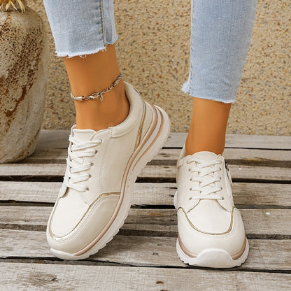 Chunky Heel Side-Zip High-Top Sneaker Boots – 3 Colors EU 36–43 FitiqueFit