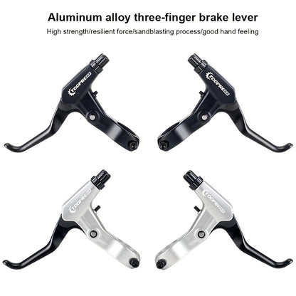 Ultra Light Mountain Bike Brake Handle - V Brake/Disc Brake, Aluminum Alloy Hydraulic Disc Brake for Smooth Stopping Power NovaCart
