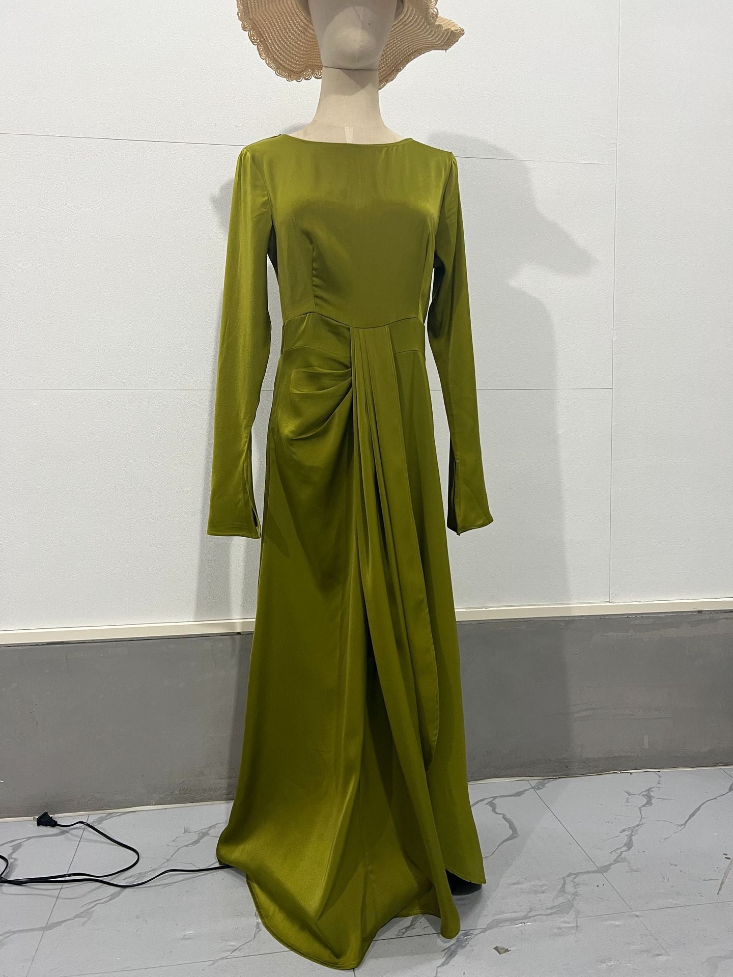 Graceful Satin Banquet Long Dress Grayceful LLC
