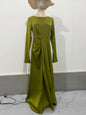 Graceful Satin Banquet Long Dress Grayceful LLC
