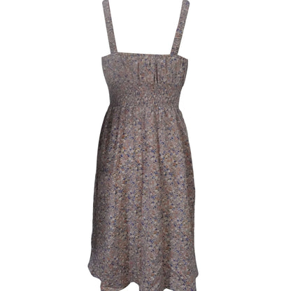Floral Backless A-Line Dress for Women FitiqueFit