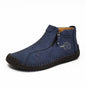 Men's Handmade PU Boots with Zipper, Casual NovaCart