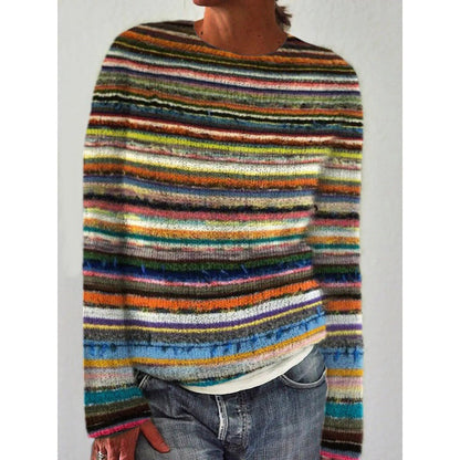 Women’s Fashionable Pullover Sweater Top | Cozy Everyday Knit FitiqueFit