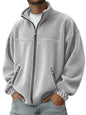 Men's Full Size Zip Up Long Sleeve Outerwear Plus Size New Era Fashion LLc