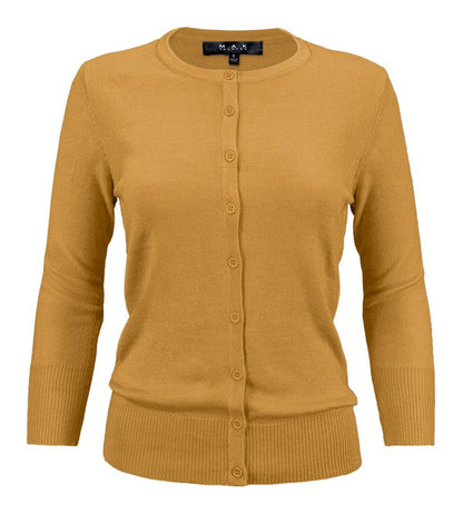 Crewneck Button Down Knit Cardigan Sweater Shop Style & More | Fresh Looks, Everyday Deals & Free Shipping