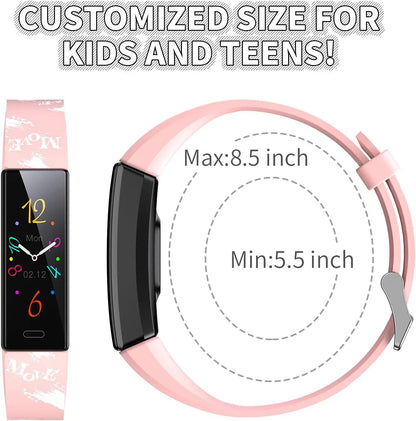 Exciting Kids Fitness Tracker Watch - Activity Tracker with Pedometer, Stopwatch & 11 Sport Modes - IP68 Waterproof Smart Watch for Ages 6-16