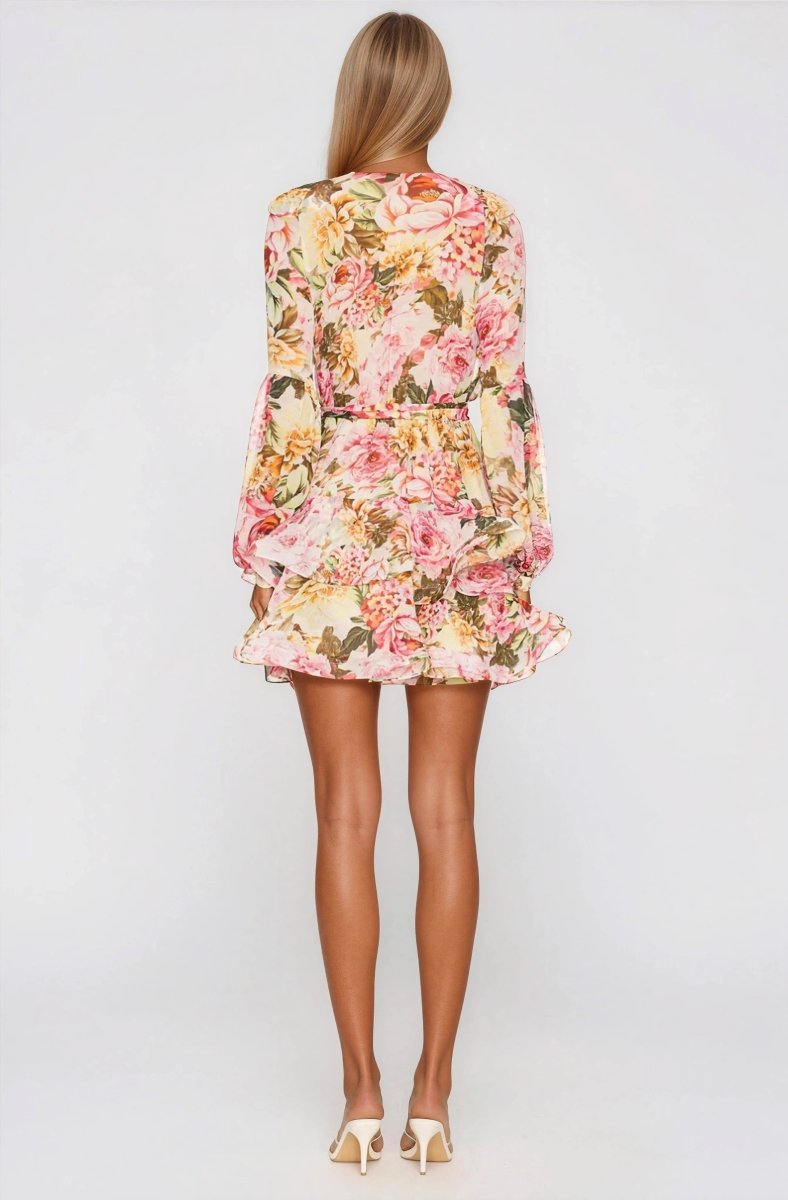 Bedouin Rose Mini Dress – Rose Floral XO, Tina