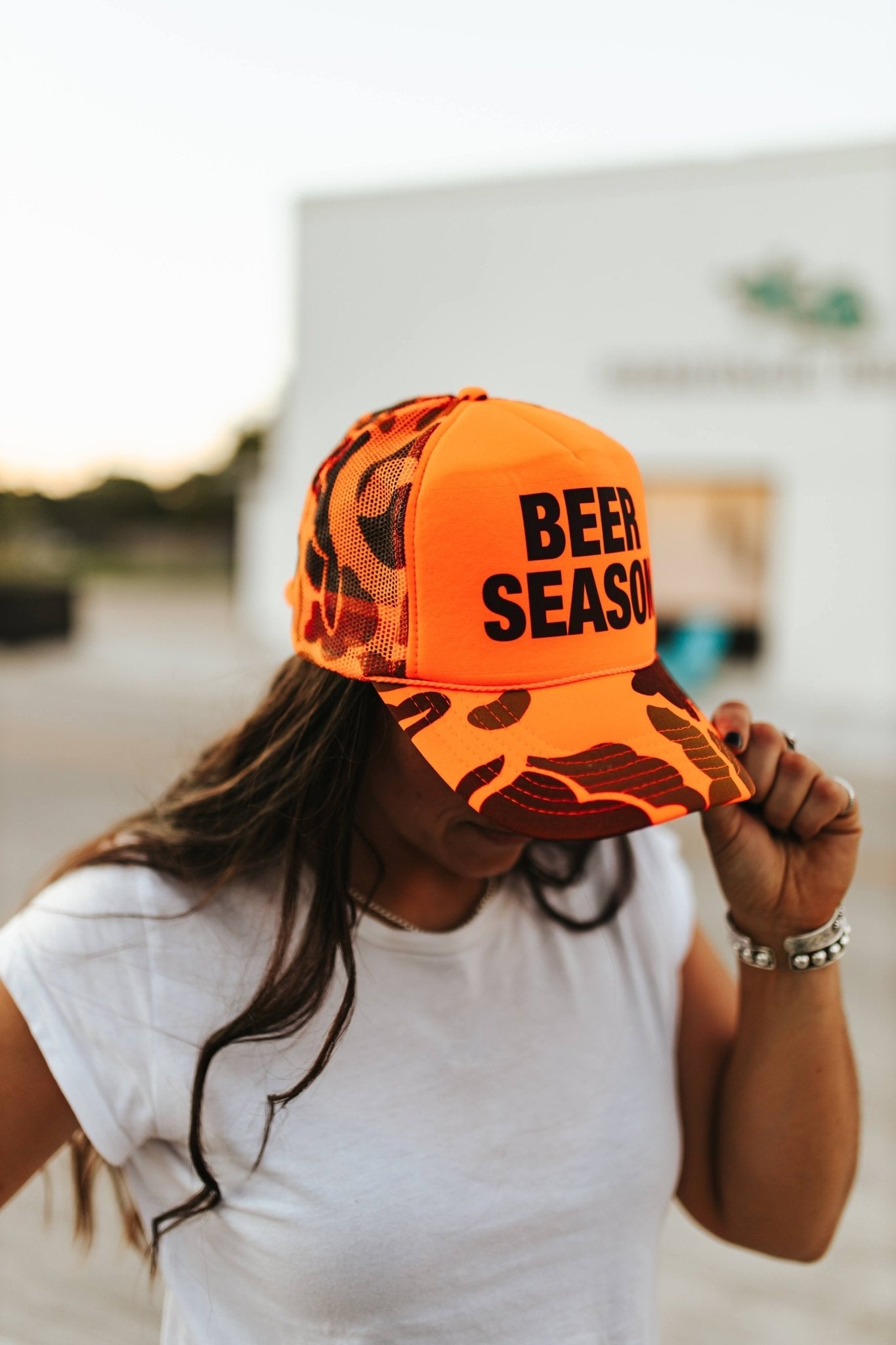 Beer Season Trucker Hat Wild Junkie