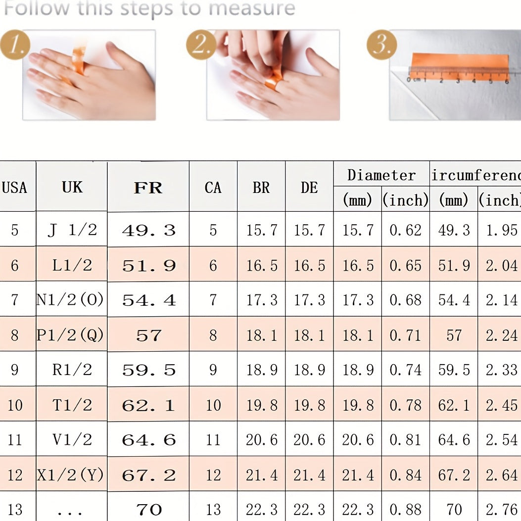 Luxury Infinity Synthetic Zirconia Eternity Ring Wedding Engagement Party Decor for Bride Women Gift NovaCart