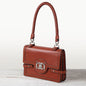 Bella -  Horse Bit Talisman Crossbody Luxury Leather Handbag in Cognac Urban-Equestrian